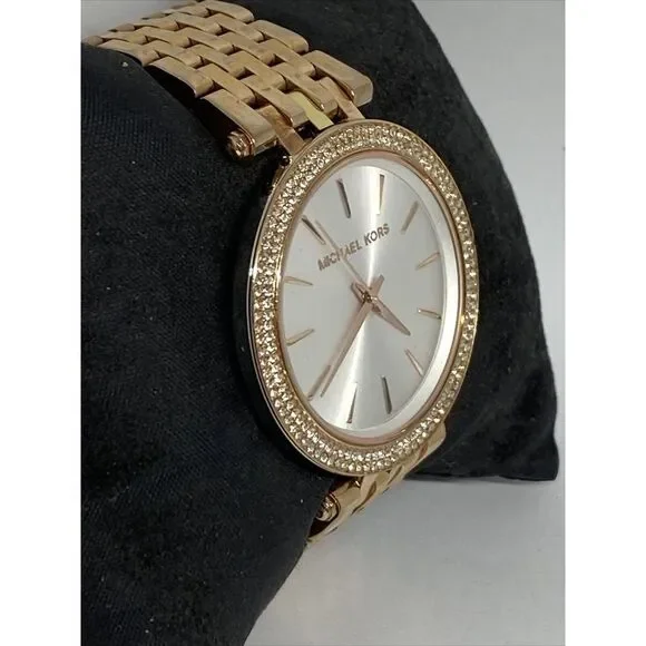 Michael Kors MK3402 Women Stainless Steel Analog Silver Dial Quartz Watch WO707 - Picture 5 of 12